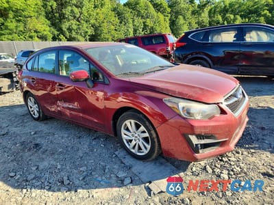 Czwarte zdjęcie samochodu z boku: 2016 SUBARU IMPREZA PREMIUM VIN:JF1GPAB62G8250097 - miniatura