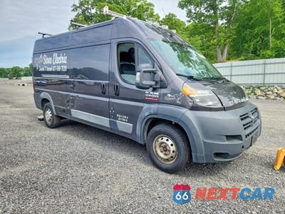 Czwarte zdjęcie samochodu z boku: 2016 RAM PROMASTER 2500 DELIVERY VAN VIN:3C6TRVDG3GE110055 - miniatura