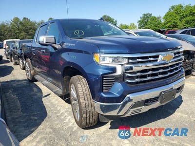Czwarte zdjęcie samochodu z boku: 2022 CHEVROLET SILVERADO K1500 LTZ VIN:1GCUDGET8NZ607235 - miniatura