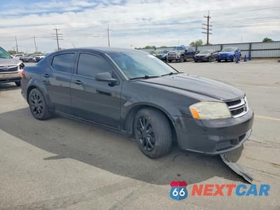 Czwarte zdjęcie samochodu z boku: 2014 DODGE AVENGER SE VIN:1C3CDZAB8EN133495 - miniatura