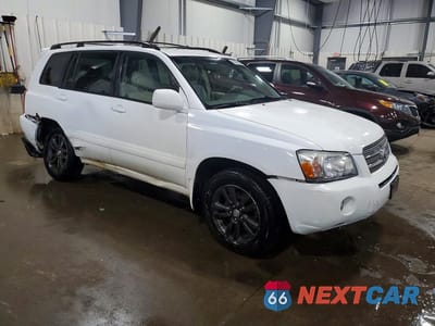 Czwarte zdjęcie samochodu z boku: 2006 TOYOTA HIGHLANDER HYBRID VIN:JTEEW21A260012789 - miniatura