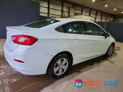 Trzecie zdjęcie samochodu z tyłu: 2017 CHEVROLET CRUZE LS VIN:1G1BB5SMXH7240328 - miniatura