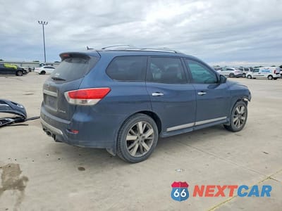 Trzecie zdjęcie samochodu z tyłu: 2014 NISSAN PATHFINDER PLATINUM VIN:5N1AR2MN3EC643889 - miniatura