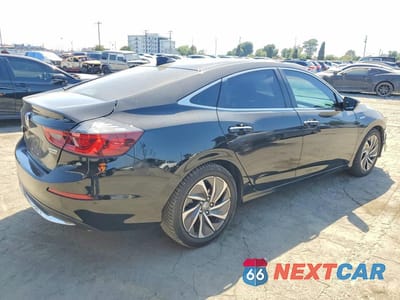 Trzecie zdjęcie samochodu z tyłu: 2021 HONDA INSIGHT TOURING VIN:19XZE4F94ME003387 - miniatura