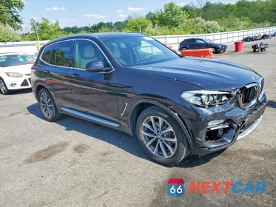 Czwarte zdjęcie samochodu z boku: 2019 BMW X3 XDRIVE30I VIN:5UXTR9C54KLE11015 - miniatura