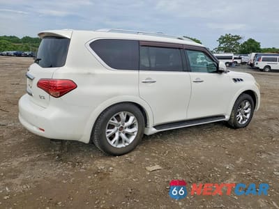Trzecie zdjęcie samochodu z tyłu: 2011 INFINITI QX56 BASE VIN:JN8AZ2NE0B9001596 - miniatura