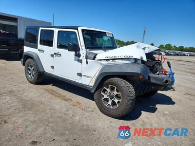 Czwarte zdjęcie samochodu z boku: 2015 JEEP WRANGLER UNLIMITED RUBICON VIN:1C4BJWFG4FL769010 - miniatura