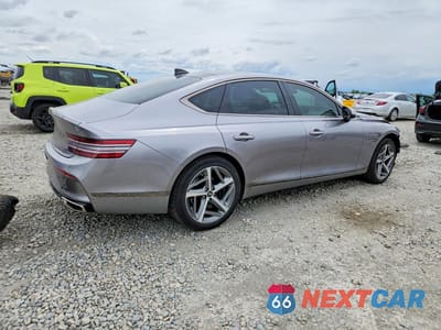 Trzecie zdjęcie samochodu z tyłu: 2023 GENESIS G80 3.5T SPORT VIN:KMTGB4SD1PU192727 - miniatura