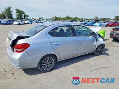 Trzecie zdjęcie samochodu z tyłu: 2018 MITSUBISHI MIRAGE G4 ES VIN:ML32F3FJ2JHF10853 - miniatura