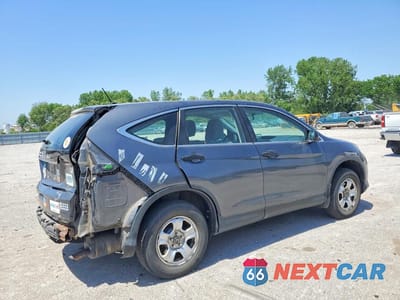 Trzecie zdjęcie samochodu z tyłu: 2013 HONDA CR-V LX VIN:2HKRM4H34DH633224 - miniatura
