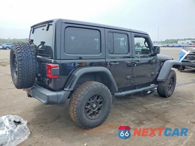 Trzecie zdjęcie samochodu z tyłu: 2021 JEEP WRANGLER UNLIMITED RUBICON VIN:1C4HJXFG7MW718211 - miniatura