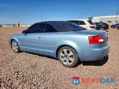 Drugie zdjęcie samochodu z przodu: 2003 AUDI A4 3.0 CABRIOLET VIN:WAUAT48H43K010324 - miniatura