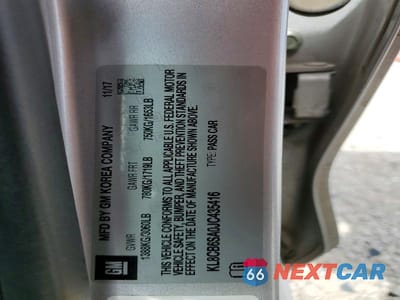 Zdjęcie 12 z 12 samochodu: 2018 CHEVROLET SPARK LS VIN:KL8CB6SA0JC435416 - miniatura