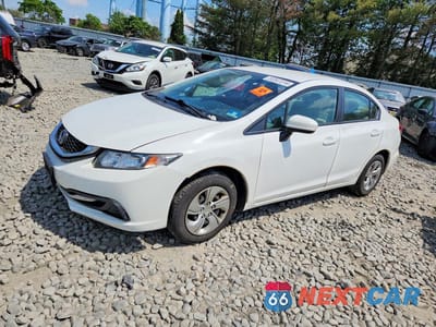 2014 HONDA CIVIC LX 19XFB2F5XEE204631 - główne zdjęcie licytacji z USA - miniatura