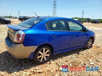 Trzecie zdjęcie samochodu z tyłu: 2012 NISSAN SENTRA 2.0 VIN:3N1AB6AP5CL712088 - miniatura