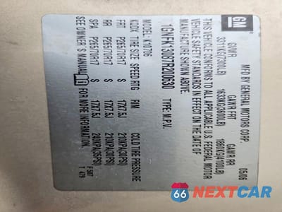 Zdjęcie 13 z 13 samochodu: 2007 CHEVROLET TAHOE K1500 VIN:1GNFK13087R200630 - miniatura