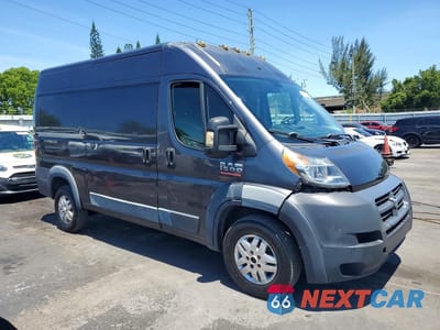 Czwarte zdjęcie samochodu z boku: 2016 RAM PROMASTER 1500 DELIVERY VAN VIN:3C6TRVBG2GE119445 - miniatura