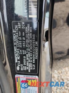 Zdjęcie 13 z 13 samochodu: 2012 KIA RIO 5-DOOR EX VIN:KNADN5A32C6095345 - miniatura