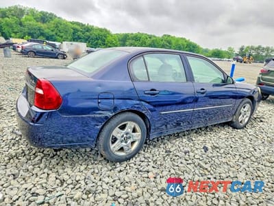 Trzecie zdjęcie samochodu z tyłu: 2007 CHEVROLET MALIBU LT VIN:1G1ZT58N77F239606 - miniatura