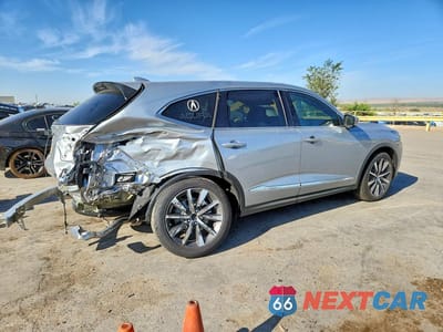 Trzecie zdjęcie samochodu z tyłu: 2026 ACURA MDX TECHNOLOGY VIN:5J8YE1H44TL005837 - miniatura