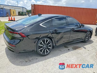 Trzecie zdjęcie samochodu z tyłu: 2024 HONDA ACCORD TOURING HYBRID VIN:1HGCY2F81RA026243 - miniatura