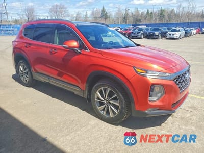 Czwarte zdjęcie samochodu z boku: 2019 HYUNDAI SANTA FE SEL VIN:5NMS3CAAXKH123882 - miniatura