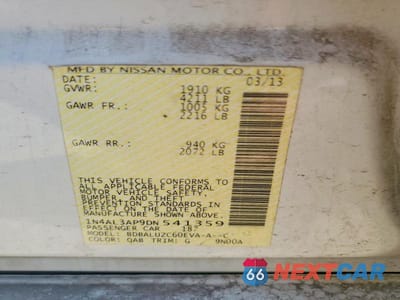 Zdjęcie 12 z 12 samochodu: 2013 NISSAN ALTIMA 2.5 VIN:1N4AL3AP9DN541359 - miniatura