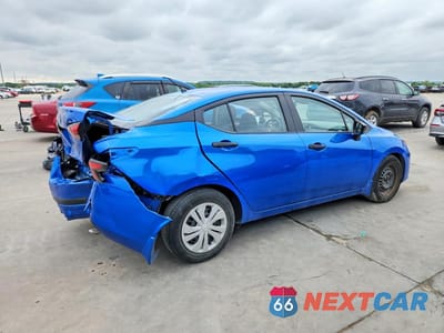 Trzecie zdjęcie samochodu z tyłu: 2023 NISSAN VERSA S VIN:3N1CN8DVXPL830133 - miniatura