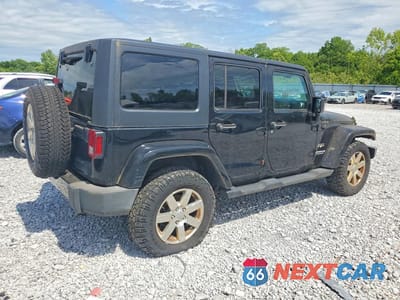 Trzecie zdjęcie samochodu z tyłu: 2016 JEEP WRANGLER UNLIMITED SAHARA VIN:1C4BJWEG3GL248489 - miniatura