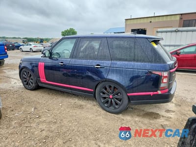 Drugie zdjęcie samochodu z przodu: 2016 LAND ROVER RANGE ROVER HSE VIN:SALGS2VFXGA258914 - miniatura