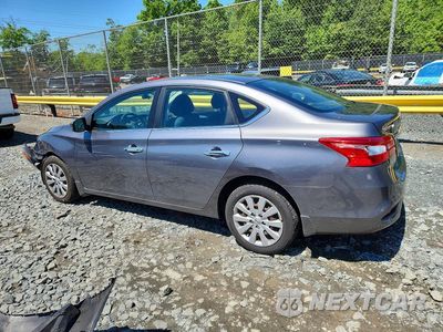 Drugie zdjęcie samochodu z przodu: 2019 NISSAN SENTRA S VIN:3N1AB7AP2KY389240 - miniatura