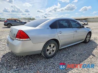 Trzecie zdjęcie samochodu z tyłu: 2009 CHEVROLET IMPALA 1LT VIN:2G1WT57K691255297 - miniatura