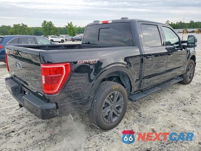 Trzecie zdjęcie samochodu z tyłu: 2023 FORD F150 SUPERCREW VIN:1FTFW1E88PFB33139 - miniatura