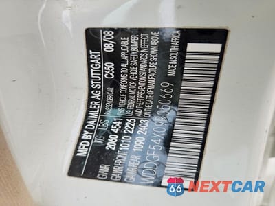 Zdjęcie 12 z 12 samochodu: 2009 MERCEDES-BENZ C 300 VIN:WDDGF54X09R050669 - miniatura