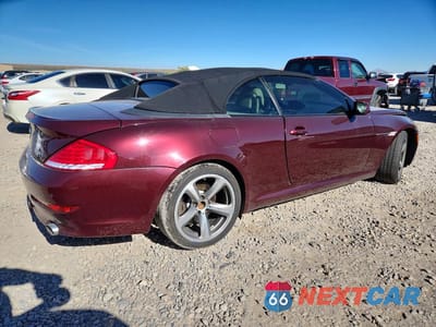 Trzecie zdjęcie samochodu z tyłu: 2008 BMW 650 I VIN:WBAEB53548CX61142 - miniatura