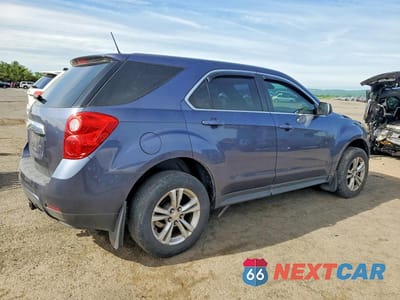 Trzecie zdjęcie samochodu z tyłu: 2013 CHEVROLET EQUINOX LS VIN:2GNALBEK6D6363716 - miniatura