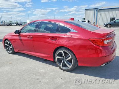 Drugie zdjęcie samochodu z przodu: 2018 HONDA ACCORD SPORT VIN:1HGCV1F34JA176214 - miniatura