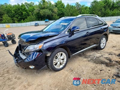 2010 LEXUS RX 450H JTJBC1BA2A2006669 - główne zdjęcie licytacji z USA - miniatura
