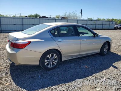 Trzecie zdjęcie samochodu z tyłu: 2015 HONDA ACCORD LX VIN:1HGCR2F37FA191355 - miniatura