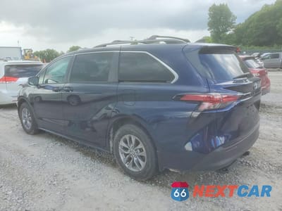 Drugie zdjęcie samochodu z przodu: 2022 TOYOTA SIENNA LE VIN:5TDKRKEC0NS125906 - miniatura