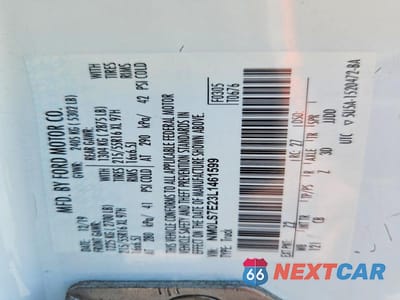 Zdjęcie 13 z 13 samochodu: 2020 FORD TRANSIT CONNECT XL VIN:NM0LS7E23L1461599 - miniatura