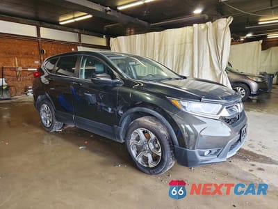 Czwarte zdjęcie samochodu z boku: 2018 HONDA CR-V EXL VIN:7FARW2H85JE045051 - miniatura