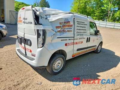 Trzecie zdjęcie samochodu z tyłu: 2022 RAM PROMASTER CITY TRADESMAN VIN:ZFBHRFAB5N6W71117 - miniatura