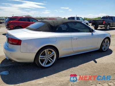Trzecie zdjęcie samochodu z tyłu: 2010 AUDI S5 PRESTIGE VIN:WAUVGAFH7AN013608 - miniatura