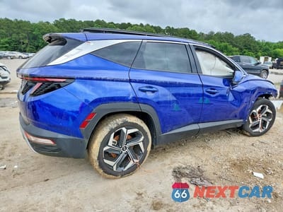 Trzecie zdjęcie samochodu z tyłu: 2023 HYUNDAI TUCSON LIMITED VIN:5NMJE3AE1PH254215 - miniatura