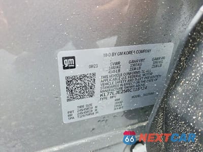 Zdjęcie 13 z 13 samochodu: 2024 CHEVROLET TRAX 2RS VIN:KL77LJE25RC118124 - miniatura