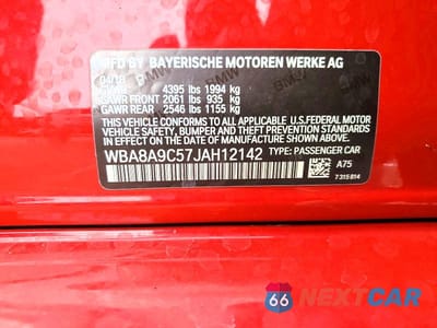 Zdjęcie 13 z 13 samochodu: 2018 BMW 320 I VIN:WBA8A9C57JAH12142 - miniatura