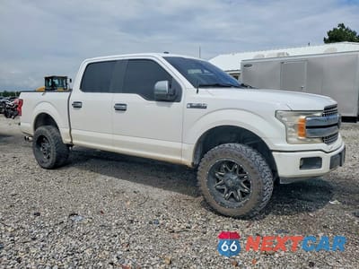 Czwarte zdjęcie samochodu z boku: 2018 FORD F150 SUPERCREW VIN:1FTEW1E53JKE29802 - miniatura