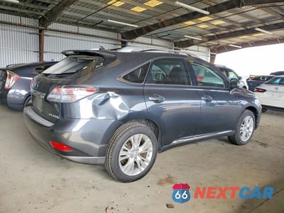 Trzecie zdjęcie samochodu z tyłu: 2010 LEXUS RX 450H VIN:JTJBC1BA3A2031595 - miniatura