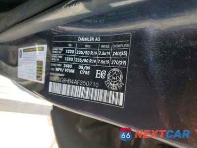 Zdjęcie 13 z 13 samochodu: 2010 MERCEDES-BENZ GLK 350 4MATIC VIN:WDCGG8HB4AF350710 - miniatura